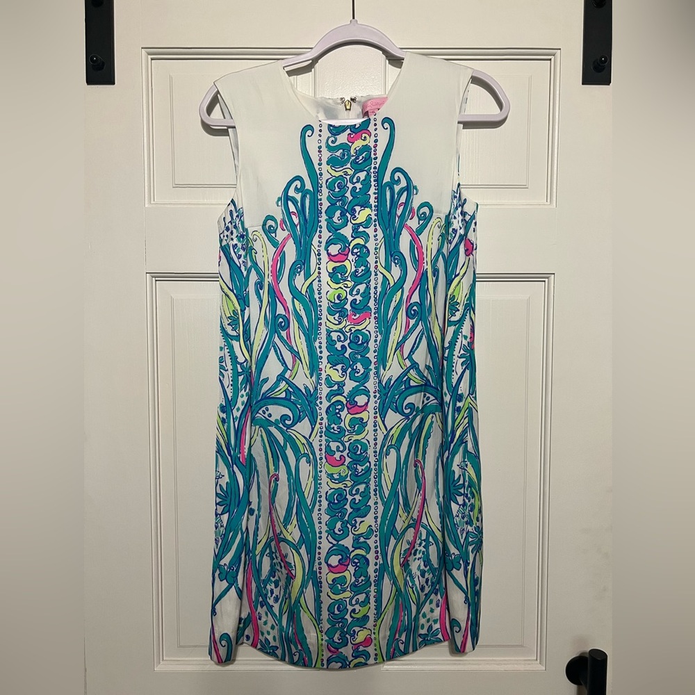 Lilly Pulitzer silk slip dress size x-small